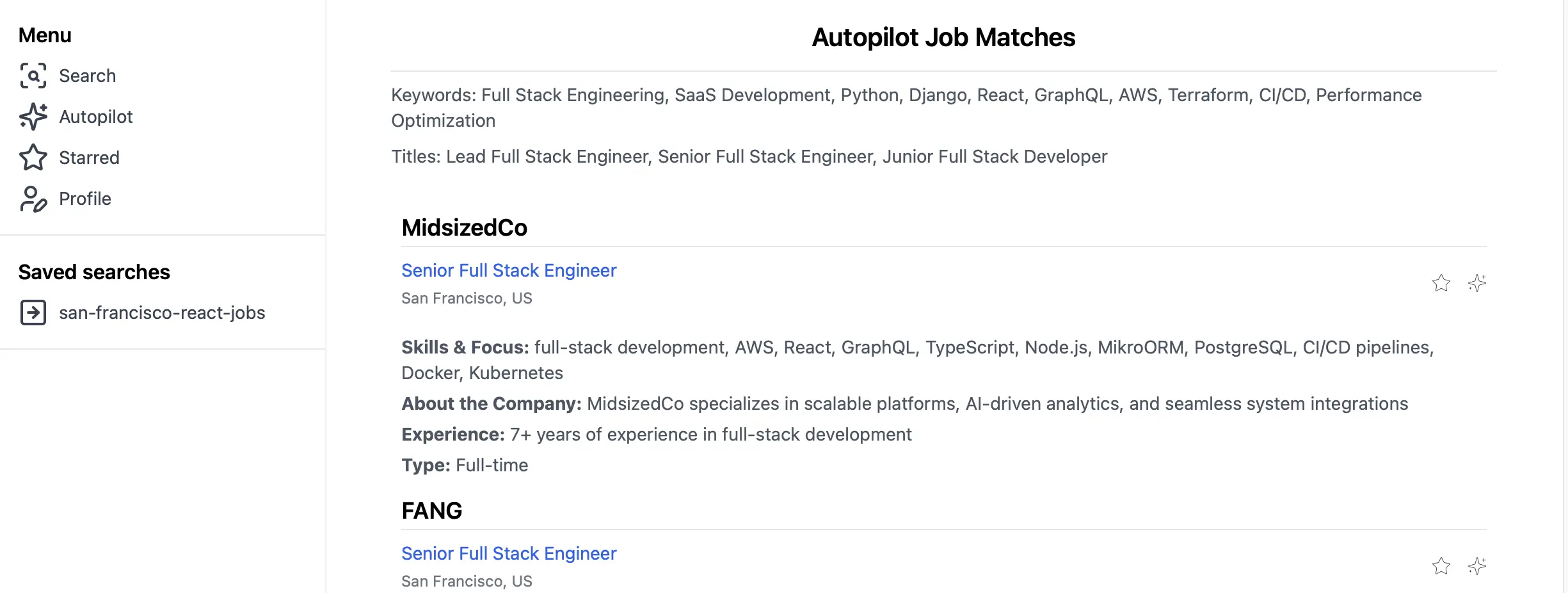 Search Autopilot